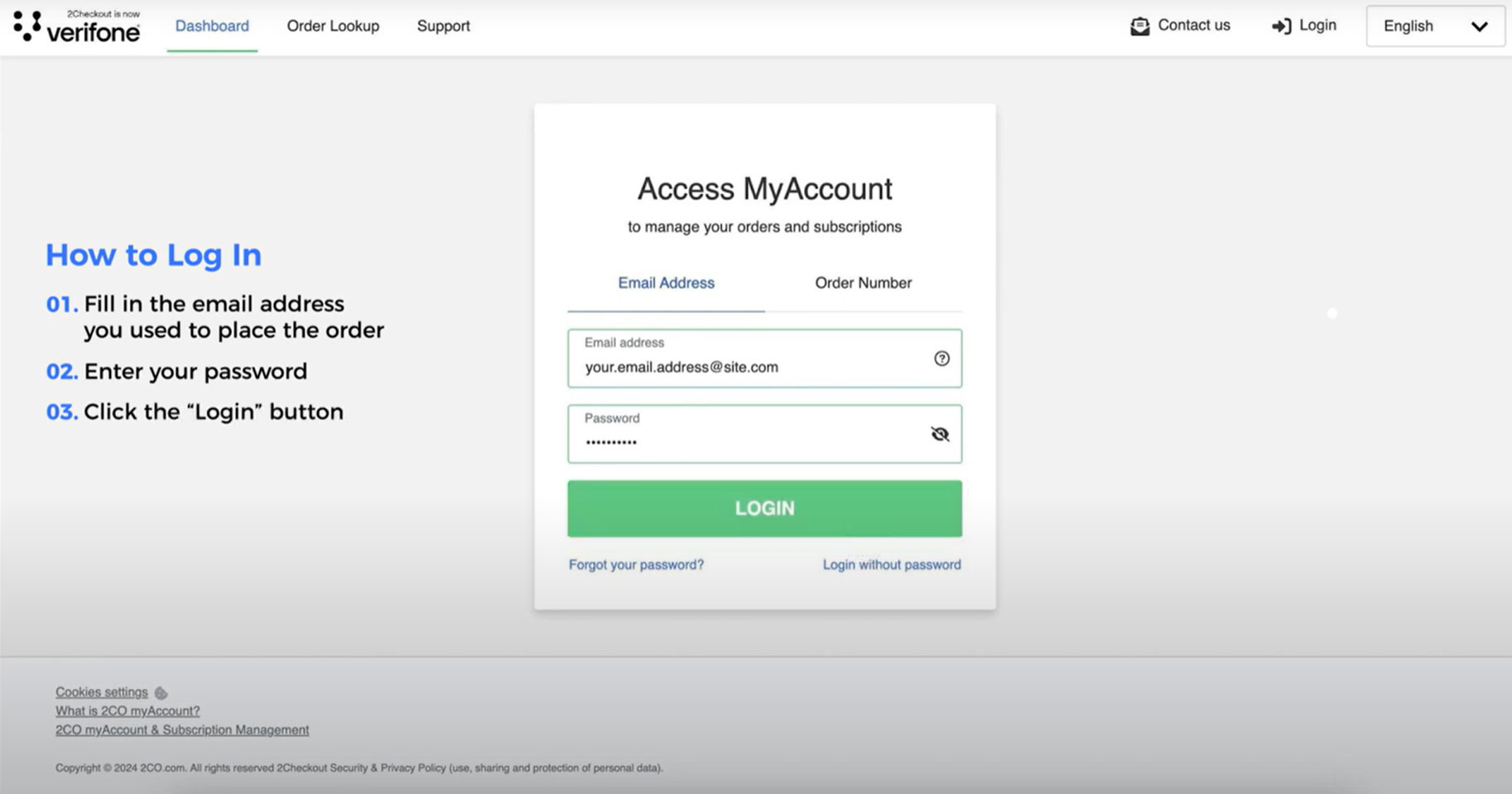 Access AyAccount